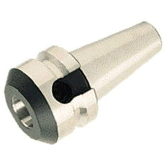 Iscar - BT40 Taper Shank 10mm Hole End Mill Holder/Adapter - 35mm Nose Diam, 45mm Projection, Through-Spindle Coolant - Exact Industrial Supply