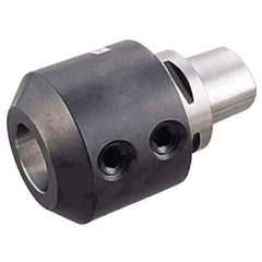 Iscar - C4 Modular Connection 8mm Hole End Mill Holder/Adapter - 28mm Nose Diam, 50mm Projection, Through-Spindle Coolant - Exact Industrial Supply