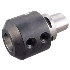 Iscar - C6 Modular Connection 3/4" Hole End Mill Holder/Adapter - 49mm Nose Diam, 2.56" Projection, Through-Spindle Coolant - Exact Industrial Supply