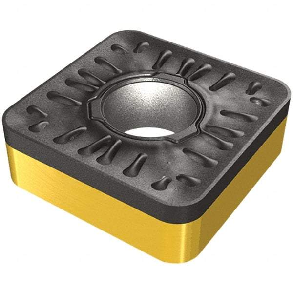 Iscar - SNMM866 R3P Grade IC8150 Carbide Turning Insert - TiCN/Al2O3/TiN Finish, 90° Square, 25.4mm Inscr Circle, 9.52mm Thick, 2.4mm Corner Radius - Caliber Tooling