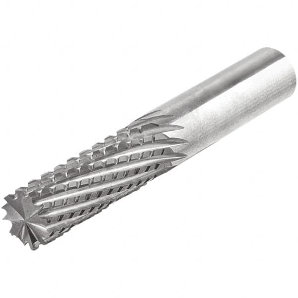 Iscar - 12mm Diam, End Mill End, Solid Carbide Diamond Pattern Router Bit - Right Hand Cut, 83mm OAL, Use on Composite - Caliber Tooling