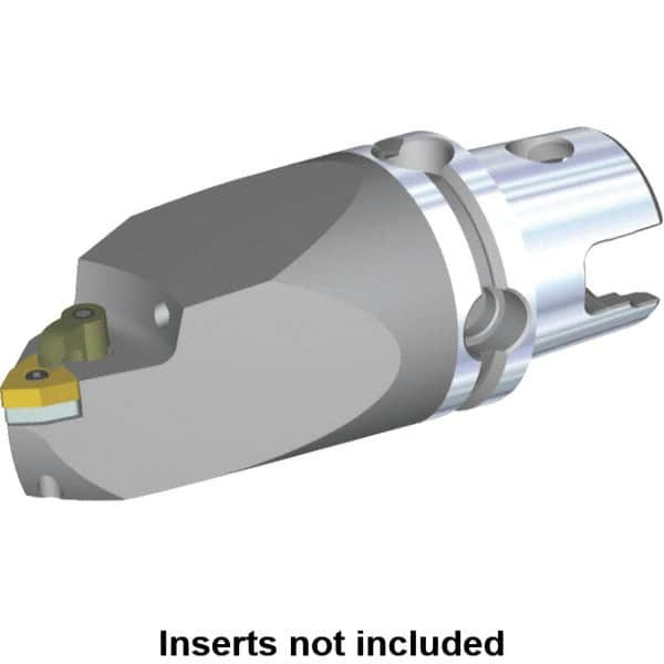 Kennametal - Right Hand Cut, Size KM63, WN.. Insert Compatiblity, Modular Turning & Profiling Cutting Unit Head - 115mm Head Length, Through Coolant, Series M-Clamping - Caliber Tooling