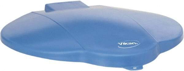 Vikan - 3 Gal Polypropylene Pail Lid - Blue, For Use with 5688 - Caliber Tooling