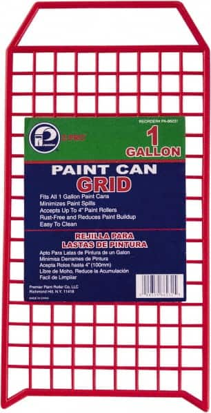 Premier Paint Roller - Paint Can Roller Grid - Fits 1 Gallon Cans & Rollers up to 4" - Caliber Tooling