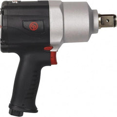 Chicago Pneumatic - 1" Drive, 7,000 RPM, 1,080 Ft/Lb Torque Impact Wrench - Pistol Grip Handle, 1,200 IPM, 31 CFM, 90 psi, 3/8" NPT Inlet - Caliber Tooling