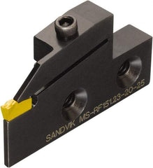 Sandvik Coromant - Right Hand Cut Indexable Grooving Cartridge - MS-R/LF151.23 Insert Style - Caliber Tooling