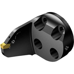 Sandvik Coromant - Modular Grooving Cutting Unit Head - Left Hand Cut, Through Coolant, Series CoroCut QF - Caliber Tooling