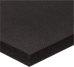 Value Collection - 1/16" Thick x 36" Wide x 10' Long Black Closed Cell Neoprene Foam Rubber Roll - Stock Length, Adhesive Back, -70°F to 200°F - Caliber Tooling