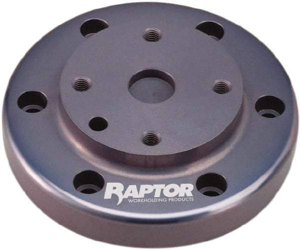 Raptor Workholding - 8.2" Jaw Width, 2" High Riser - For Use with 4 & 5 Axis Workholding Systems - Caliber Tooling