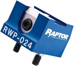 Raptor Workholding - 3/4" Jaw Width, 1-1/2" High x 2" Long x 2" Wide Vise Clamp - For Use with 4 & 5 Axis Workholding Systems - Caliber Tooling