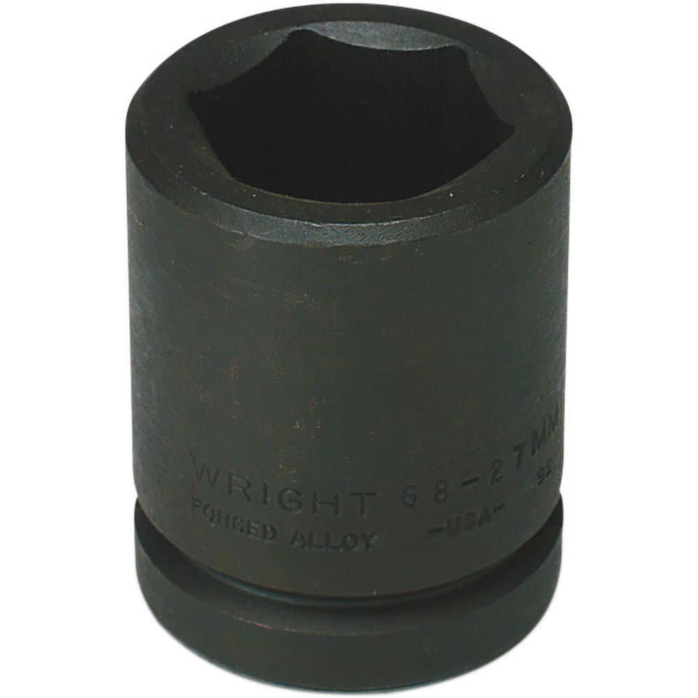 Wright Tool & Forge - Impact Sockets; Drive Size: 3/4 ; Size (mm): 35.0000 ; Type: Standard ; Style: Impact Socket ; Style: Impact Socket ; Style: Impact Socket - Exact Industrial Supply