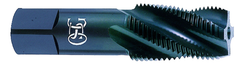 1/4-18 Dia. - 4 FL - HSS - Steam Oxide Standard Spiral Flute Pipe Tap - Caliber Tooling