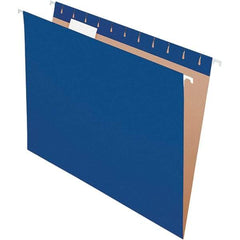 Pendaflex - 8-1/2 x 11", Letter Size, Navy, Hanging File Folder - 11 Point Stock, 1/5 Tab Cut Location - Caliber Tooling