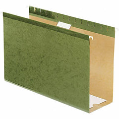 Pendaflex - 8-1/2 x 14", Legal, Standard Green, Hanging File Folder - 11 Point Stock, 1/5 Tab Cut Location - Caliber Tooling