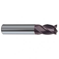 5/16 Dia. x 2 Overall Length 4-Flute Square End Solid Carbide SE End Mill-Round Shank-Center Cut-Firex - Caliber Tooling