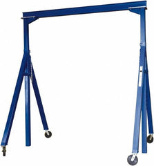 Vestil - 8,000 Lb Load Capacity, Steel Gantry Crane - 10' Span - Caliber Tooling