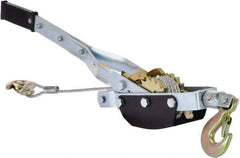 Vestil - 2,000 to 4,000 Lb Lifting Capacity, 10' Lift Height, Puller Hoist - Made from Wire Rope - Caliber Tooling