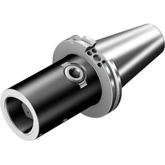 Sandvik Coromant - ISO50 Taper, Modular Tool Holding System Adapter - 80mm Body Diam, Through Coolant - Exact Industrial Supply