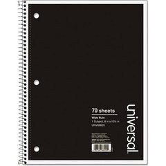 UNIVERSAL - Note Pads, Writing Pads & Notebooks Writing Pads & Notebook Type: Notebook Size: 10-1/2 x 8 - Caliber Tooling