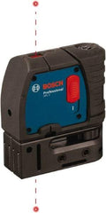 Bosch - 2 Beam 100' Max Range Self Leveling Dot Laser Level - 1/4" at 100' & 1/8" at 30' Accuracy, Battery Included - Caliber Tooling