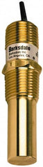 Barksdale - 50 to 300°F Bi-Metal Compact Switch - 1/2" NPT, 11/16 x 1-1/2 Rigid Stem, Brass, ±10°F - Caliber Tooling