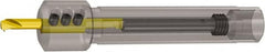 Vargus - Internal Thread, Neutral Cut, 5/8" Shank Width x 0.63" Shank Height Indexable Threading Toolholder - 3.74" OAL, 6.0SIR Insert Compatibility, SMC Toolholder, Series Micro - Caliber Tooling