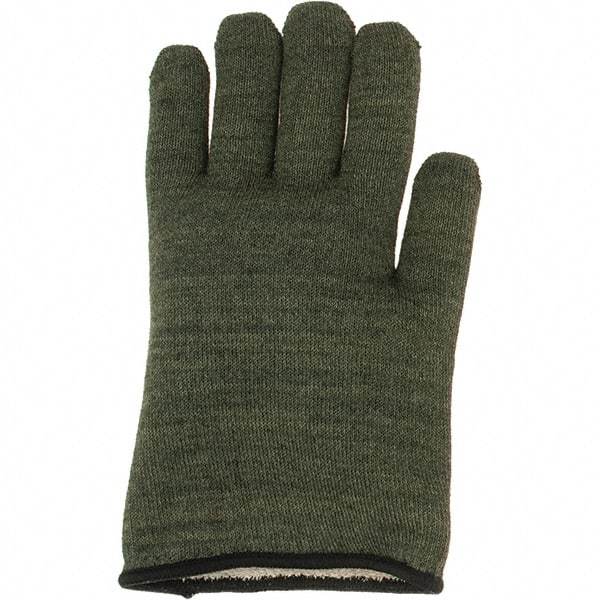 PRO-SAFE - Size L Cotton Lined Kevlar/Preox Hot Mill Glove - 11" OAL, Open Cuff - Caliber Tooling