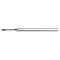 0.07″ × 0.157″ × 1″ Electroplated CBN Mounted Point 100 Grit - Caliber Tooling