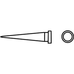 Weller - Soldering Iron Tips; Type: Conical Tip ; For Use With: WSP 80, WP 80, WXP 80 Pencils - Exact Industrial Supply