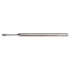 0.09″ × 0.157″ × 0.5″ Electroplated CBN Mounted Point 150 Grit - Caliber Tooling