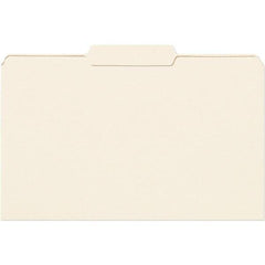 SMEAD - 14-3/4 x 9-1/2", Legal, Manila, File Folders with Top Tab - 11 Point Stock, 1/3 Tab Cut Location - Caliber Tooling