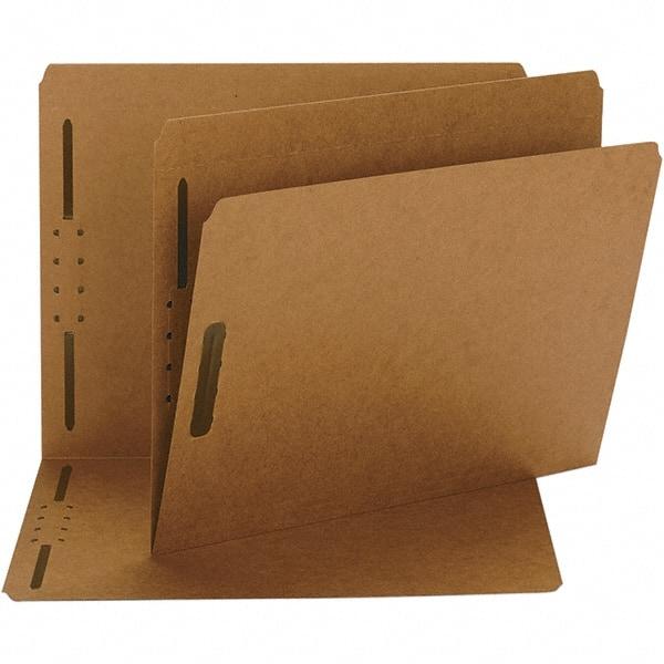 SMEAD - 11-5/8 x 9-1/2", Letter Size, Brown, File Folders with Top Tab - 11 Point Stock, Straight Tab Cut Location - Caliber Tooling