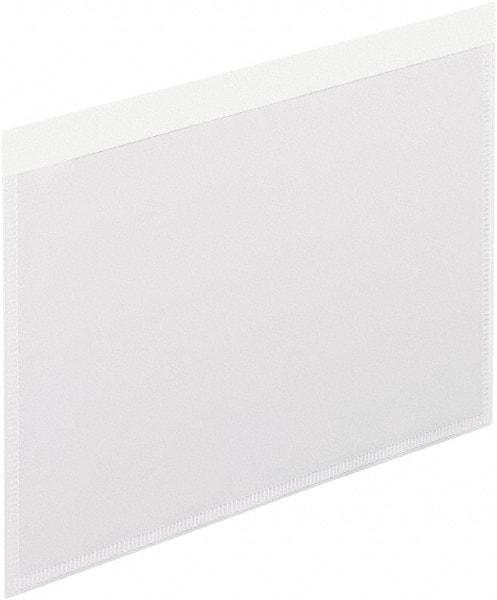 Pendaflex - 100 Piece Clear Self-Adhesive Docment Protector - 6" High x 4" Wide - Caliber Tooling