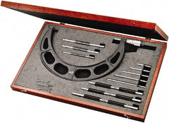 Starrett - Interchangeable-Anvil Micrometers Operation Type: Mechanical Minimum Measurement (mm): 150.00 - Caliber Tooling