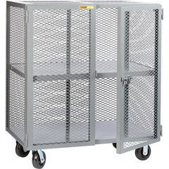 Little Giant - 1 Shelf Mobile Storage Cabinet - Steel, 73" Wide x 39" Deep x 57" High - Caliber Tooling