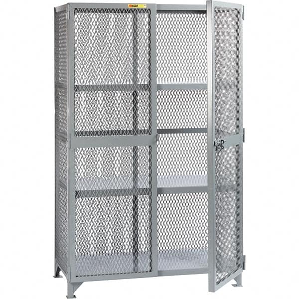 Little Giant - 2 Shelf Storage Cabinet - Steel, 73" Wide x 33" Deep x 78" High - Caliber Tooling