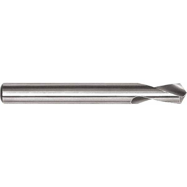 Magafor - 3/8" Body Diam, 120°, 3-1/8" OAL, High Speed Steel Spotting Drill - Caliber Tooling