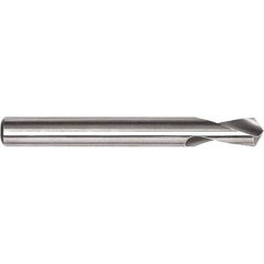 Magafor - 1/4" Body Diam, 120°, 2-1/2" OAL, High Speed Steel Spotting Drill - Caliber Tooling