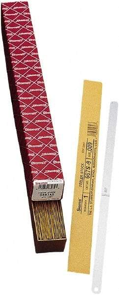 Starrett - Feeler Gage Sets Maximum Thickness (Decimal Inch): 0.0010 Minimum Thickness (Decimal Inch): 0.0300 - Caliber Tooling