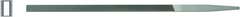 8" Pillar Extra-Narrow File, Cut 0 - Caliber Tooling