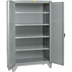 Little Giant - 4 Shelf Storage Cabinet - Steel, 60" Wide x 32" Deep x 78" High - Caliber Tooling