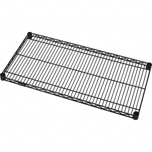 Quantum Storage - 1 Shelf Wire Shelving Unit - 24" Wide x 72" Deep x 1" High, - Caliber Tooling