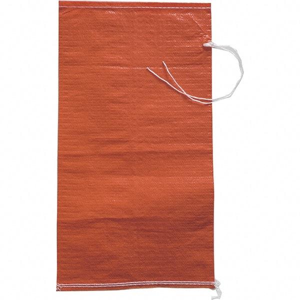 PRO-SAFE - 26" Long x 14" Wide Sand Bag - Orange Polypropylene, For Accident Prevention - Caliber Tooling