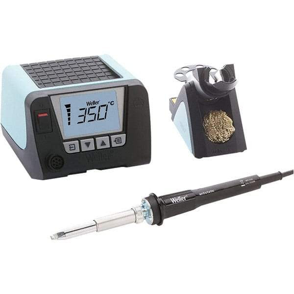 Weller - 120 Volt, 95 Watt, Digital Soldering Station - Includes Soldering Station with Soldering Iron - Exact Industrial Supply