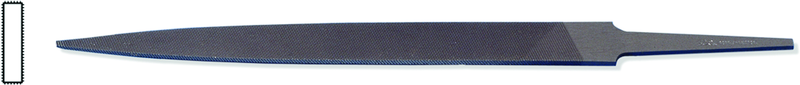 6" Warding File, Cut 4 - Caliber Tooling