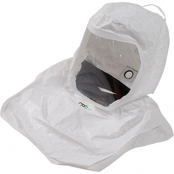 RPB - One Size Fits All, PAPR/SAR Compatible Hood with Window - Tychem QC, Compatible with RPB T-LINK - Caliber Tooling