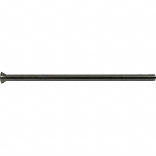 Gibraltar - 0.092" Pin Diam, 0.165" Head Diam x 0.1155" Head Height, 2-1/2" OAL, Conical Pin - High Speed Steel - Caliber Tooling