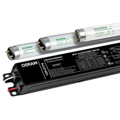 SYLVANIA - Fluorescent Ballasts; Lamp Type: T8 ; Lamp Wattage Range: 40-79 ; Voltage: 120-277 V ; Number of Lamps: 2 ; Lamp Starting Method: Instant Start ; Ballast Factor Range: Normal (0.75-0.99) - Exact Industrial Supply