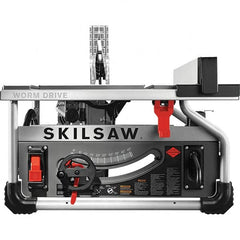 Skilsaw - 10" Blade Diam, Table Saw - 5,300 RPM, 13-13/32" Table Depth x 20" Table Width, 120 Volts, 15 Amps, 5/8" Arbor - Caliber Tooling