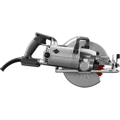 Skilsaw - 15 Amps, 8-1/4" Blade Diam, 4,700 RPM, Electric Circular Saw - 120 Volts, 8' Cord Length, 7/8" Arbor Hole, Left Blade - Caliber Tooling